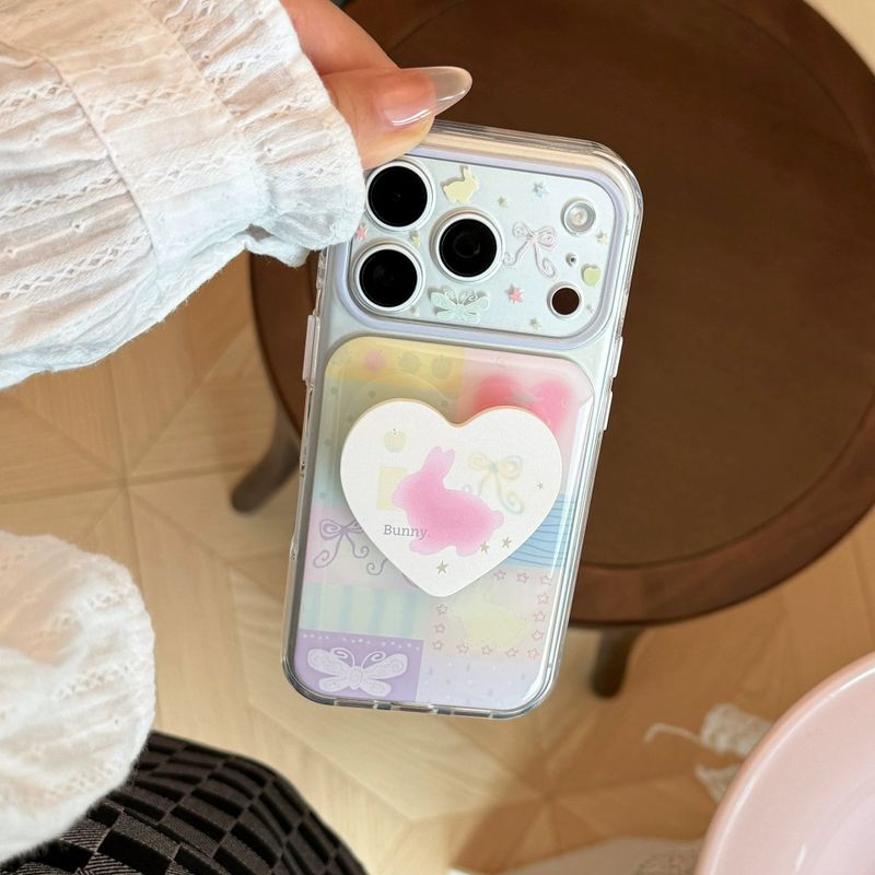 Dreamy Bunny Pastellic iPhone Case