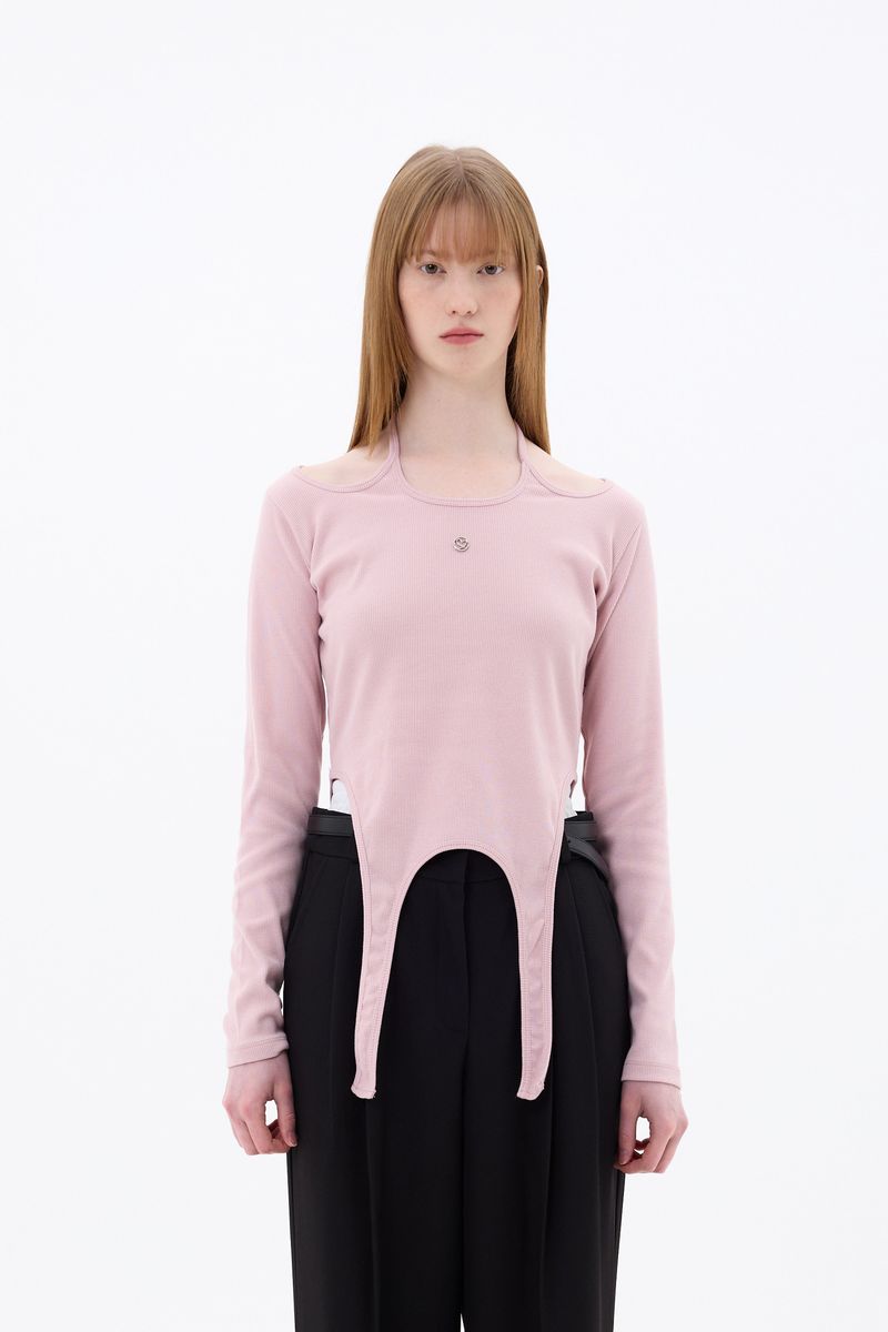 ARIKIM（アリキム）の「BLANCHE LONG SLEEVE / PINK（Tops）」