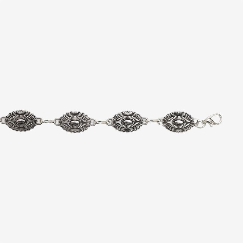 Abyss Silver Chain Belt