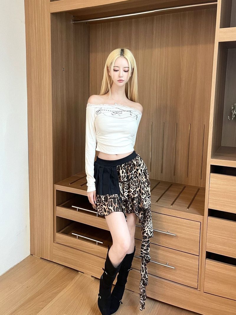 1411. Leopard cancan unbal sk