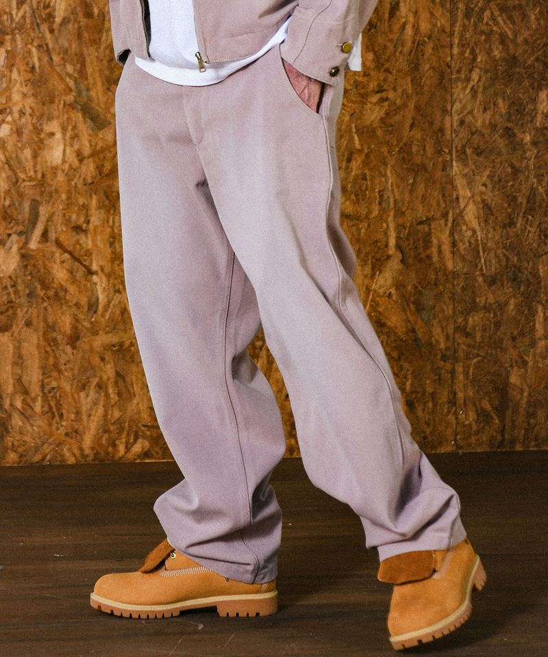 H.L WASHING WORK PANTS PINK