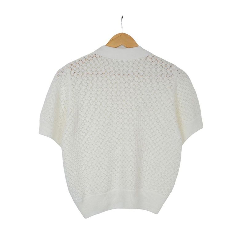 collie short-sleeved knitwear