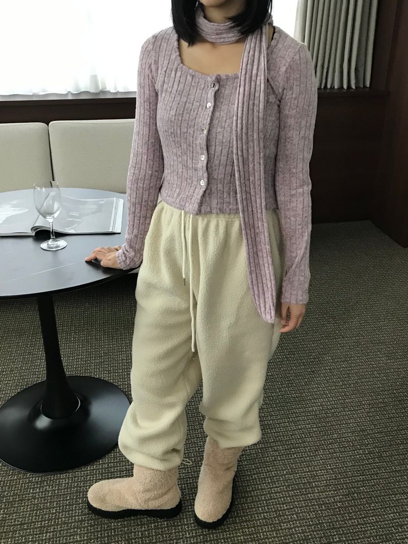 Cheery jogger pants