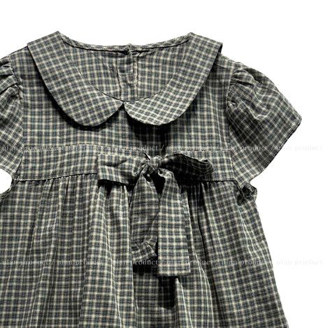 Ain Ribbon Short Sleeve Blouse