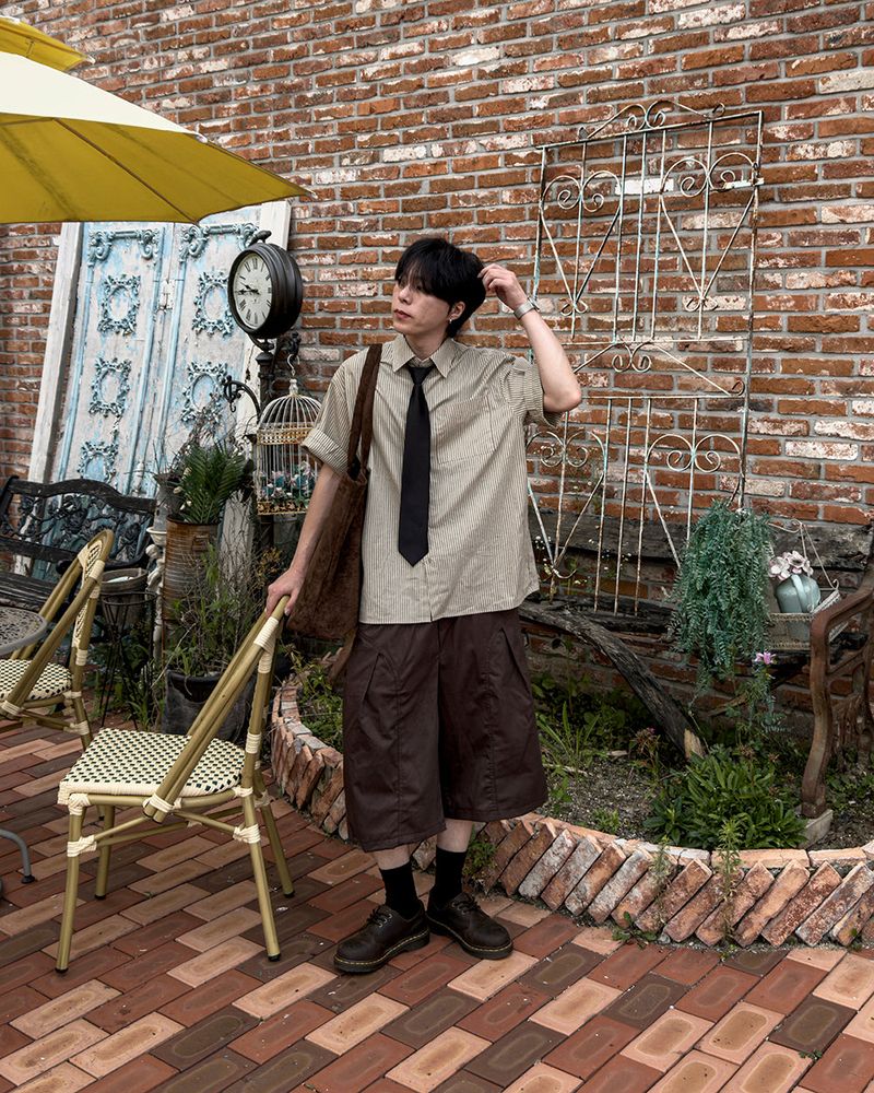 Bascro Cotton Bermuda Pants