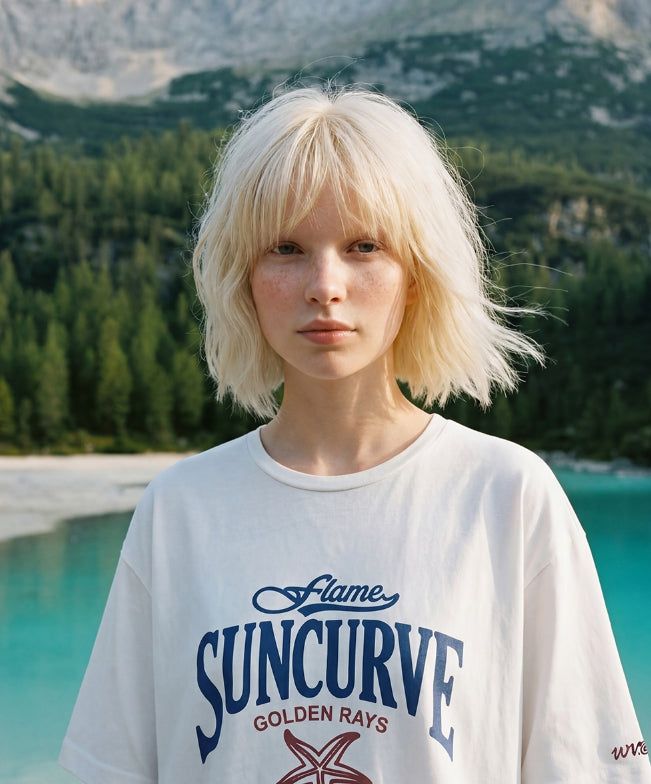 26SS★ Sun Curve Short Sleeve T-shirts