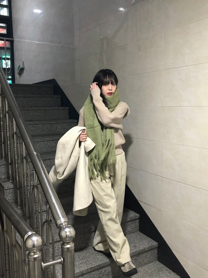 Herat long muffler