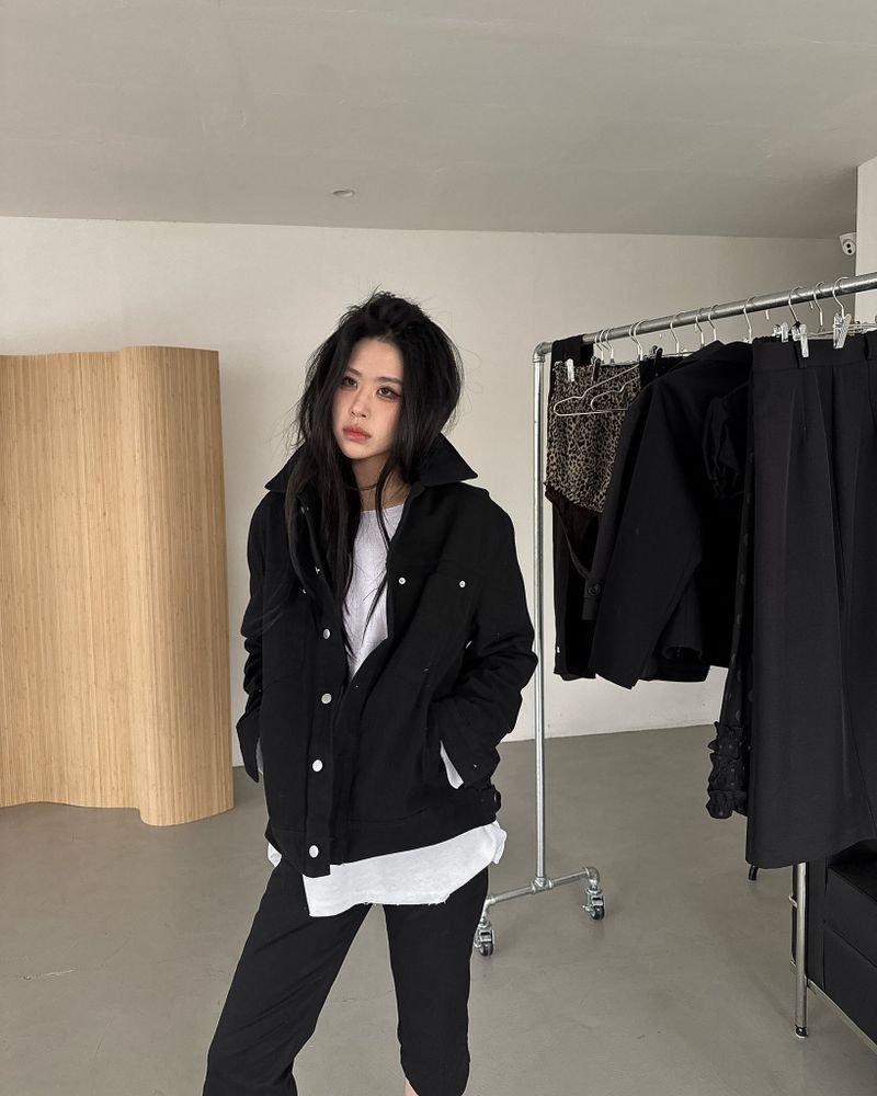 Rivet dyed jacket (Unisex)