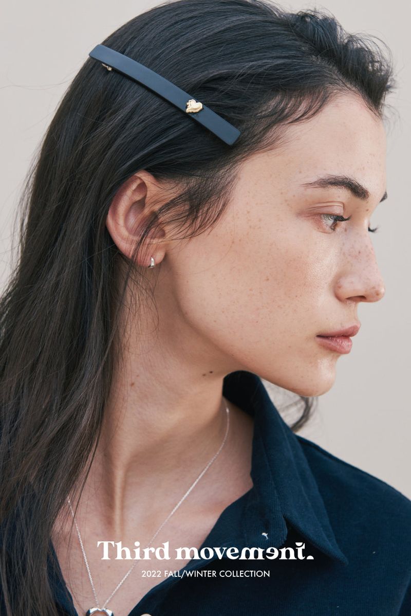 Skinny Hair Clip (Black)