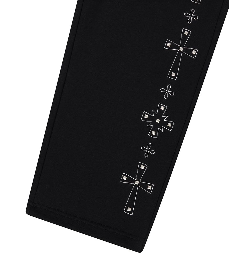 CROSS STUD SWEATPANT