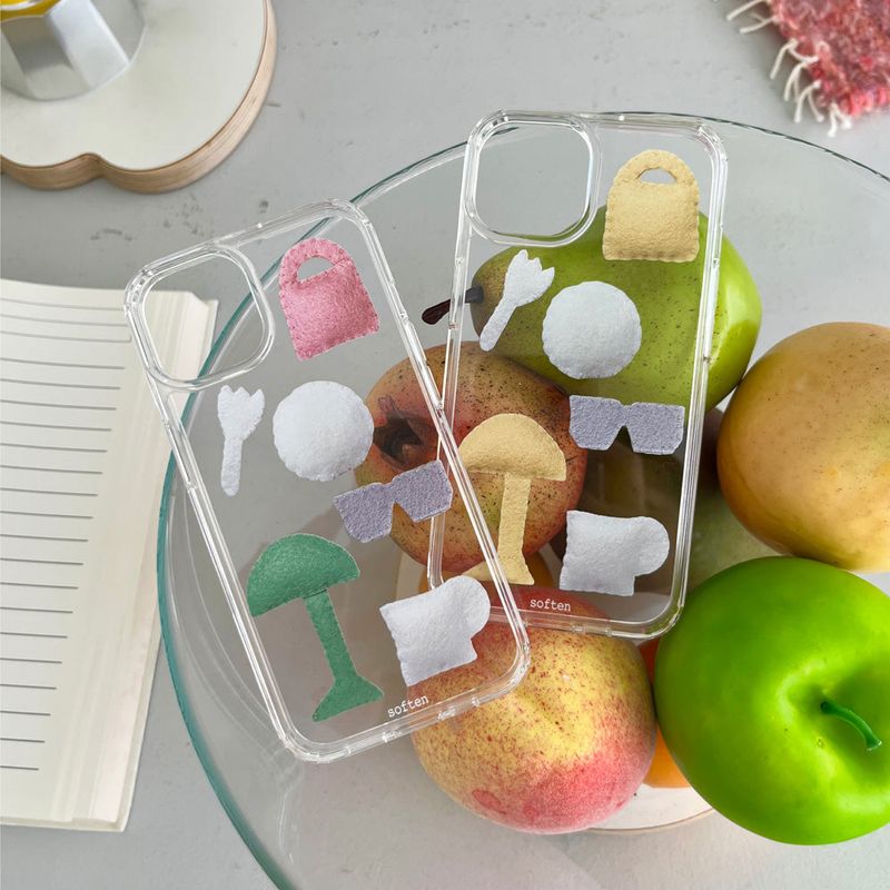 [MADE] favorite things jelly hard case (yellow)