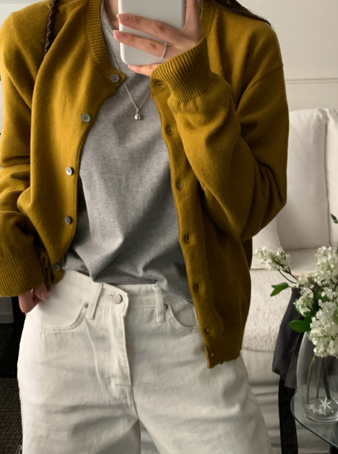 FINLEU（フィンル）の「Pomer Basic Button Cardigan / 7 colors（Tops）」