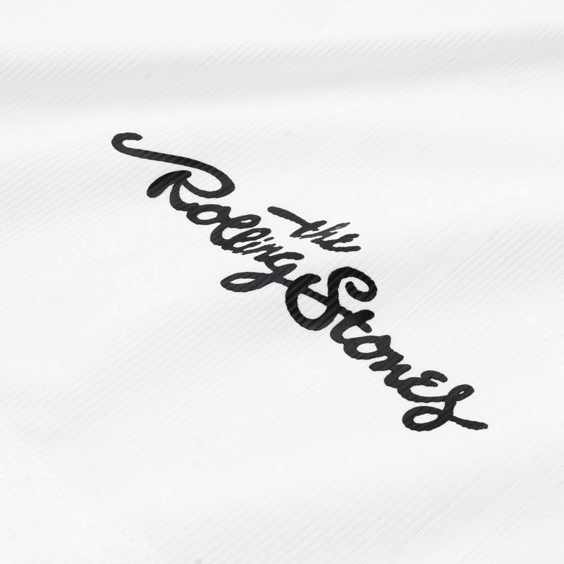 DC x The Rolling Stones Star 07 One Shoulder LS Jersey White