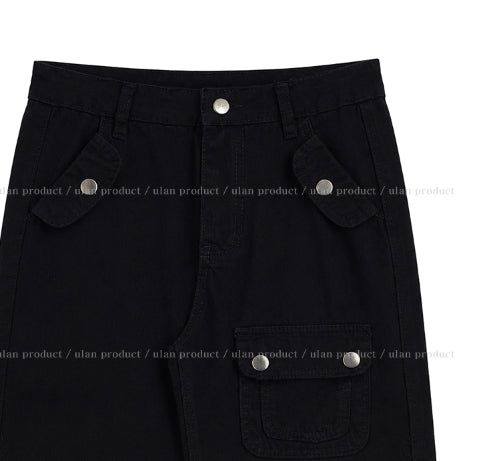 Edit Semi Bootcut Cargo Pants