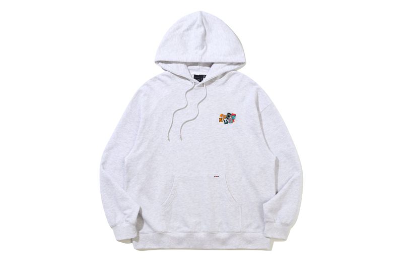 OUT FONT LOGO HOODIE