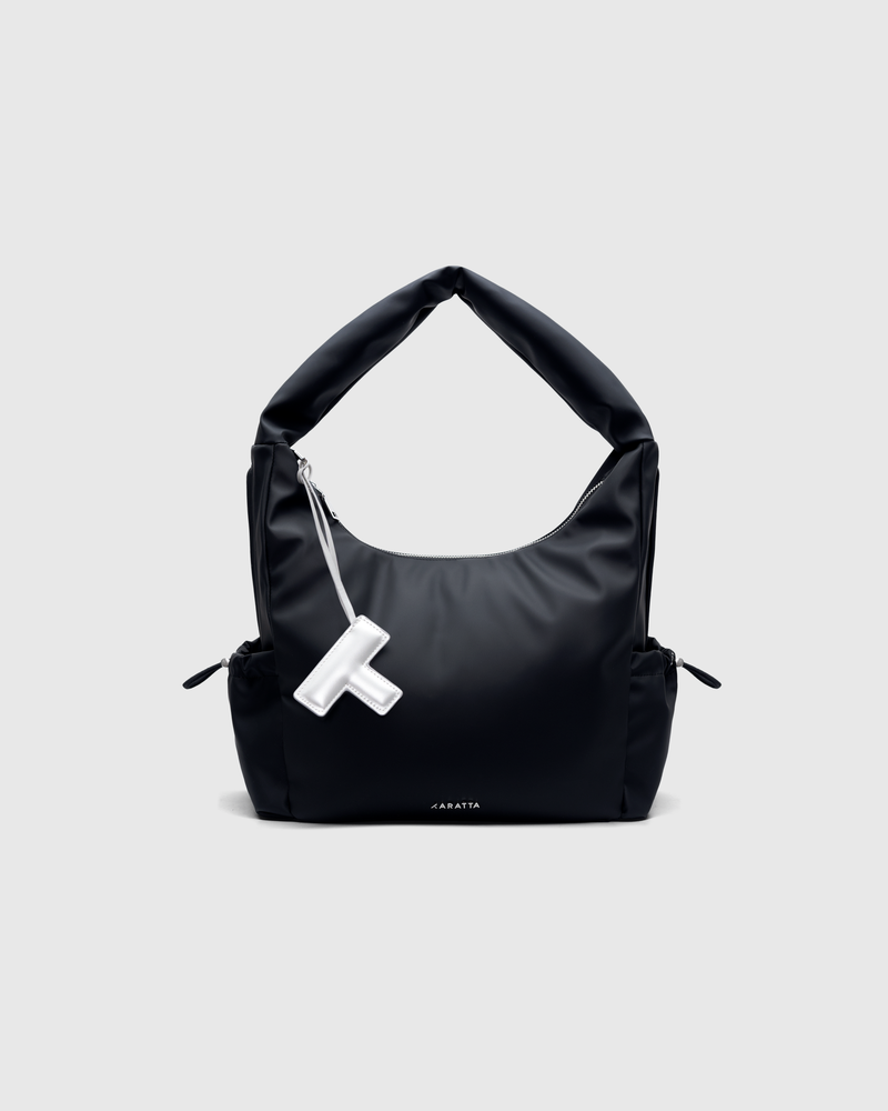 KARATTA（カラッタ）の「ショルダーバッグ BLACK L  | TAG K SILVER (FREE)（バッグ）」