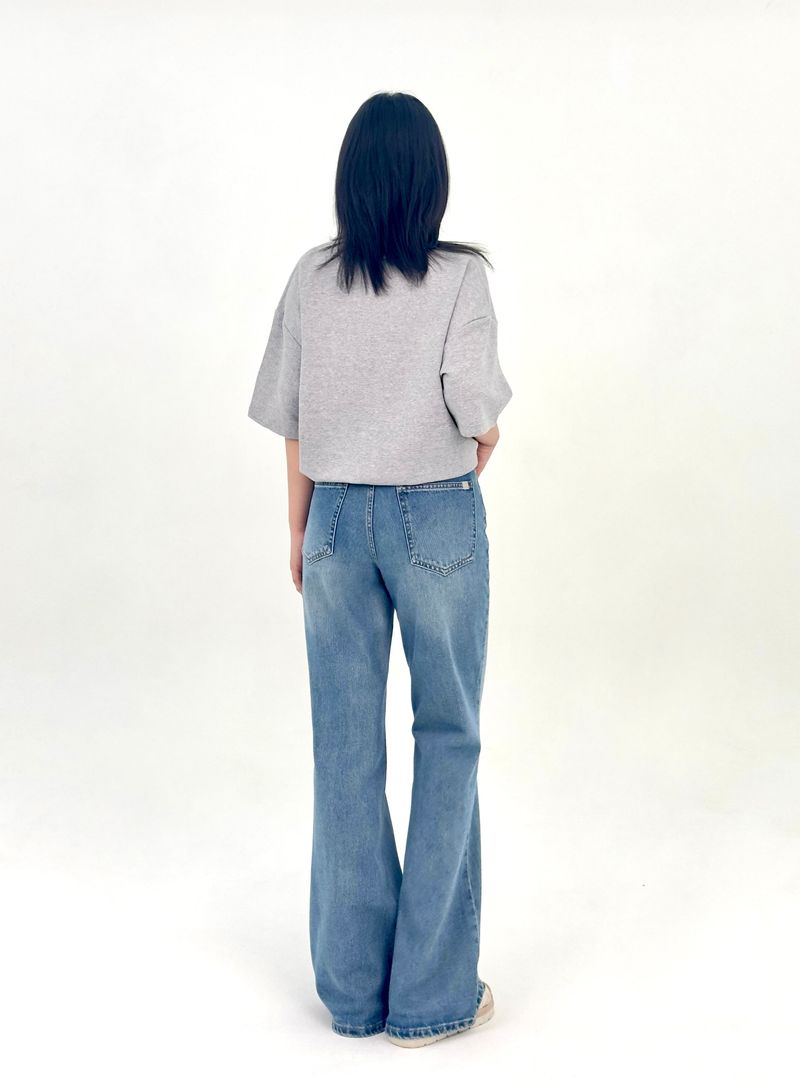 3RD REORDER PANEL FLARE JEANS code 25100
