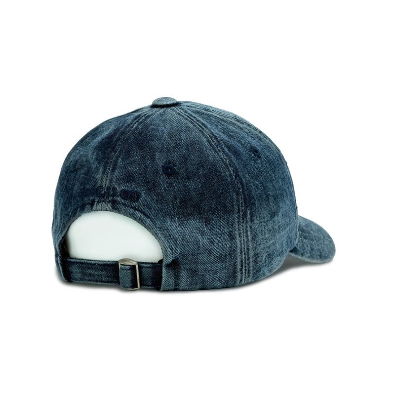 Denim washing ball cap - Stone blue