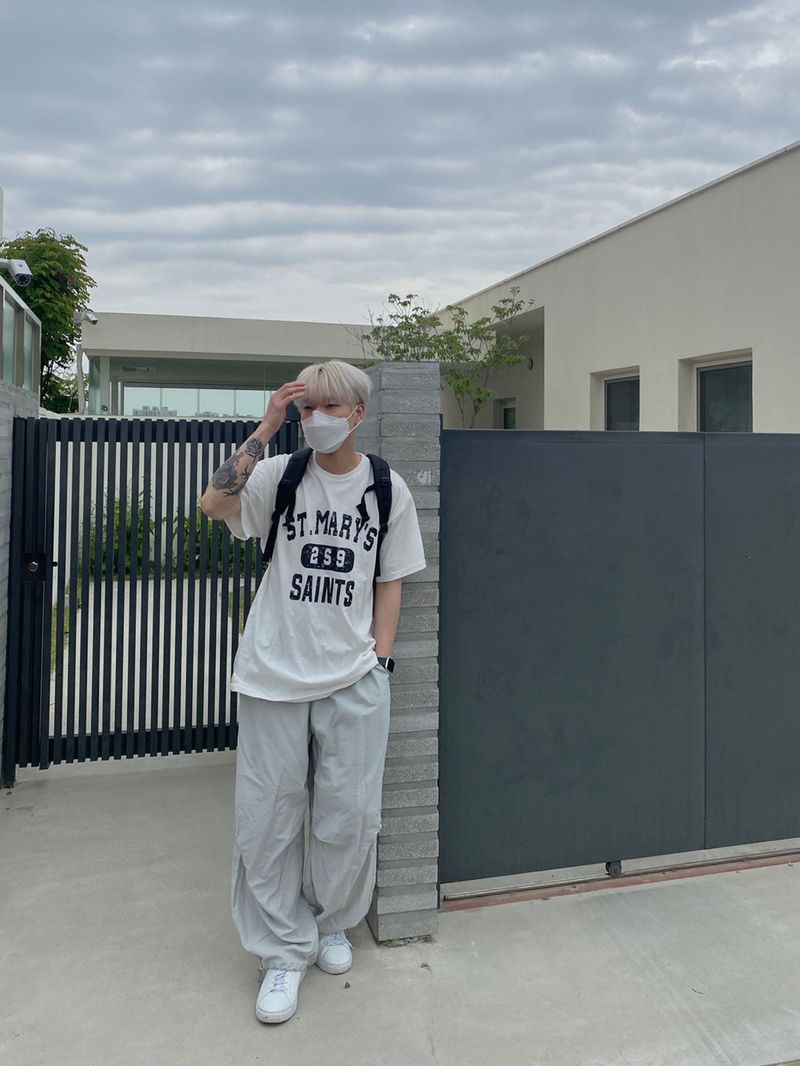 Rebel Silver String Nylon Balloon Pants 2C