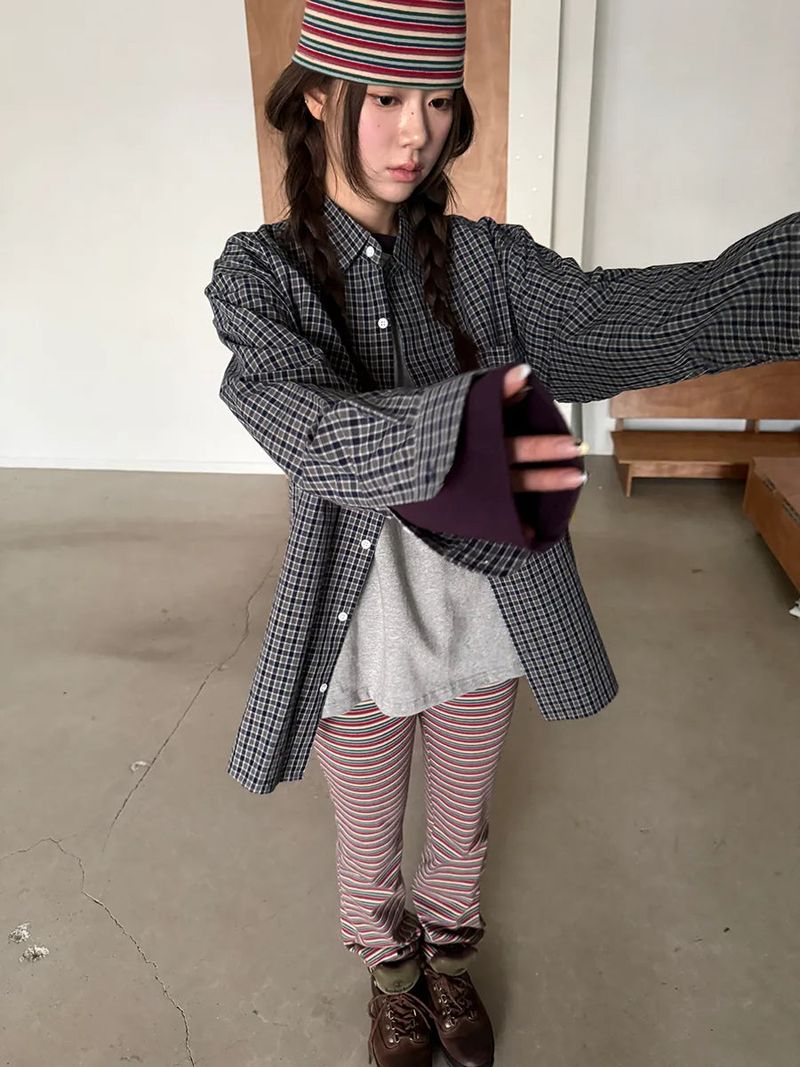 cosy check shirt