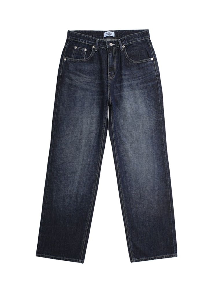 M193 DEEP WIDE DENIM PANTS