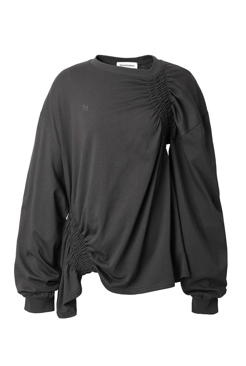 Roll smocking tee