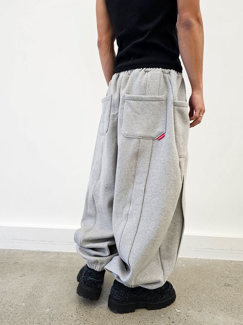 VENTIQUE Wave fleece jogging pants 4color