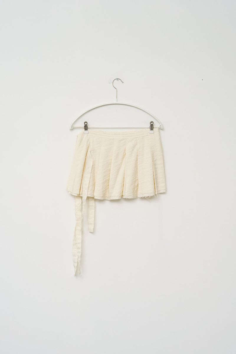 (W) Muse Strap Mini Skirt