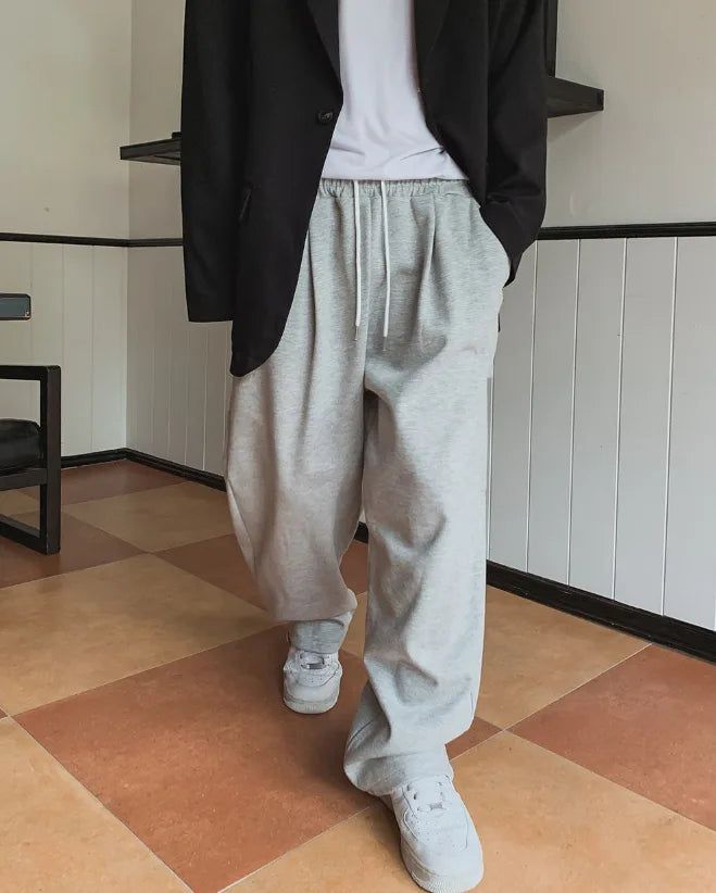 Jet Carpender One-Tuck Wide Sweatpants