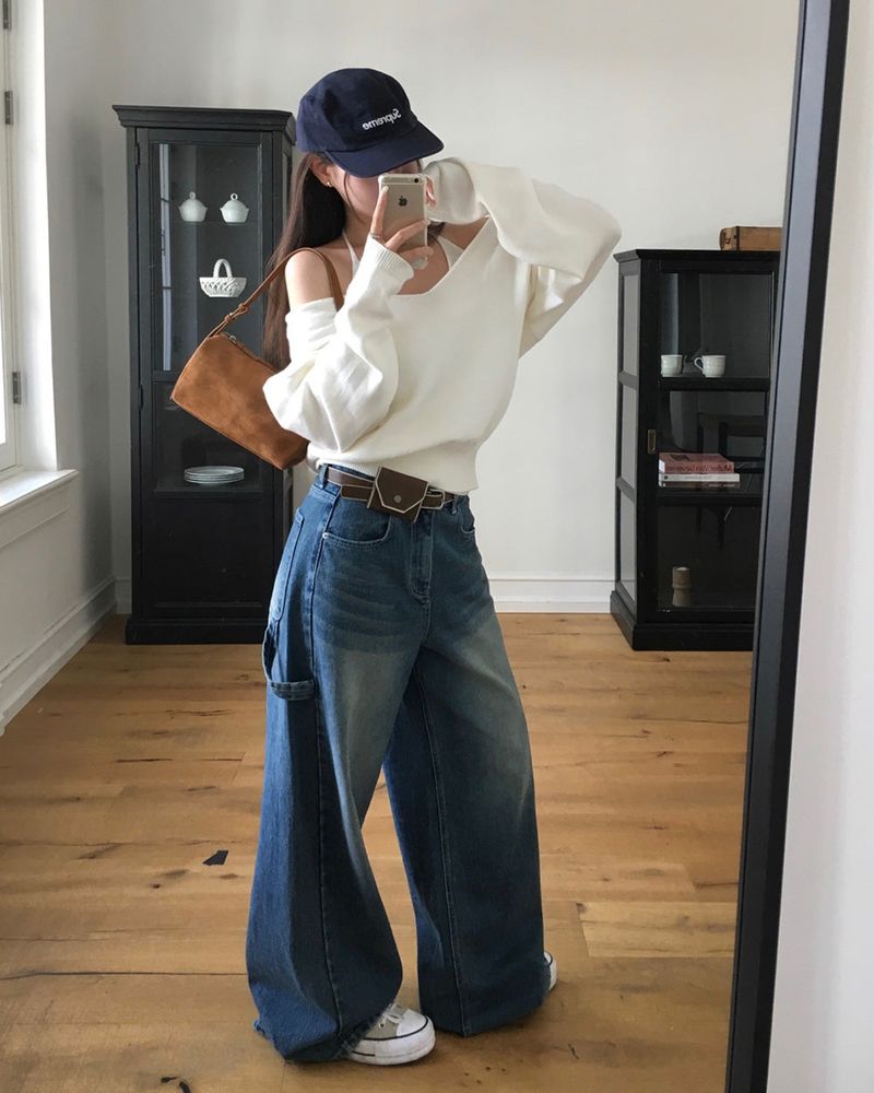 [MADE] Jerry Carpenter Wide Denim Pants