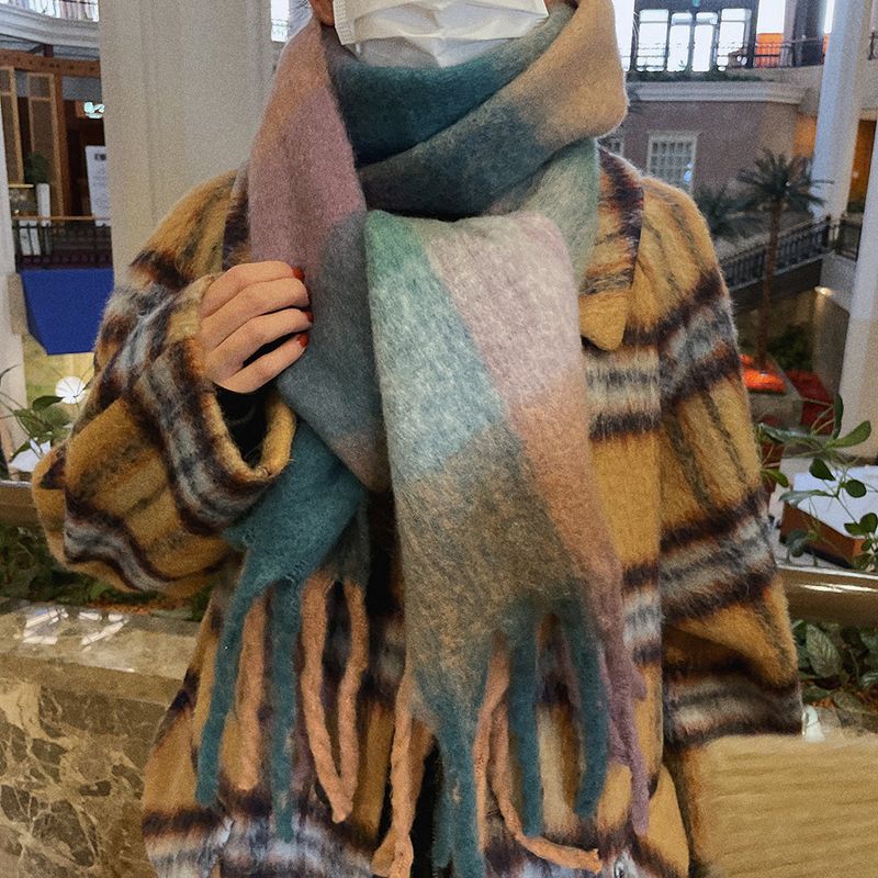 ASCLO（エジュクロ）の「ASCLO Colorful Soft Muffler (4color)（ファッション小物）」