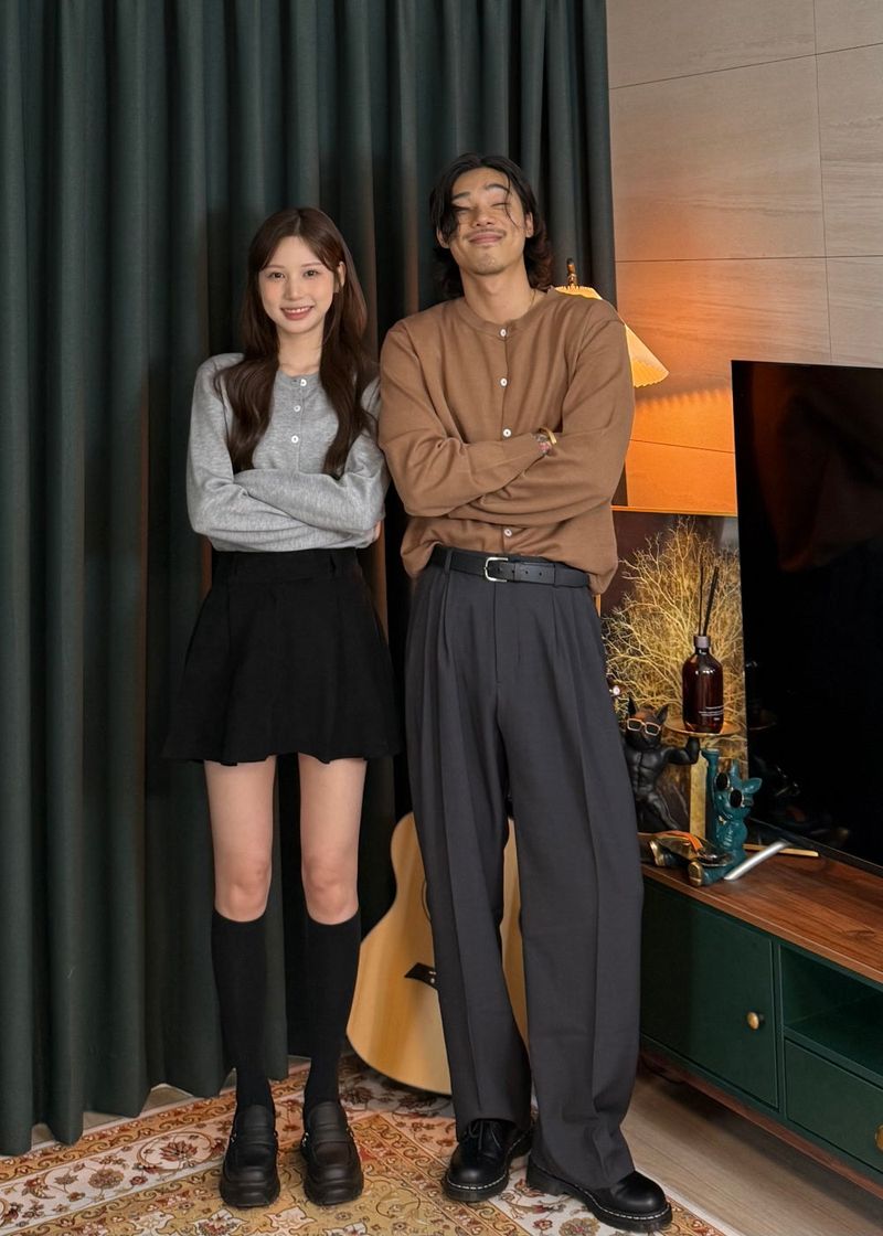 Three-Tuck Back Banding Slacks  3COLOR