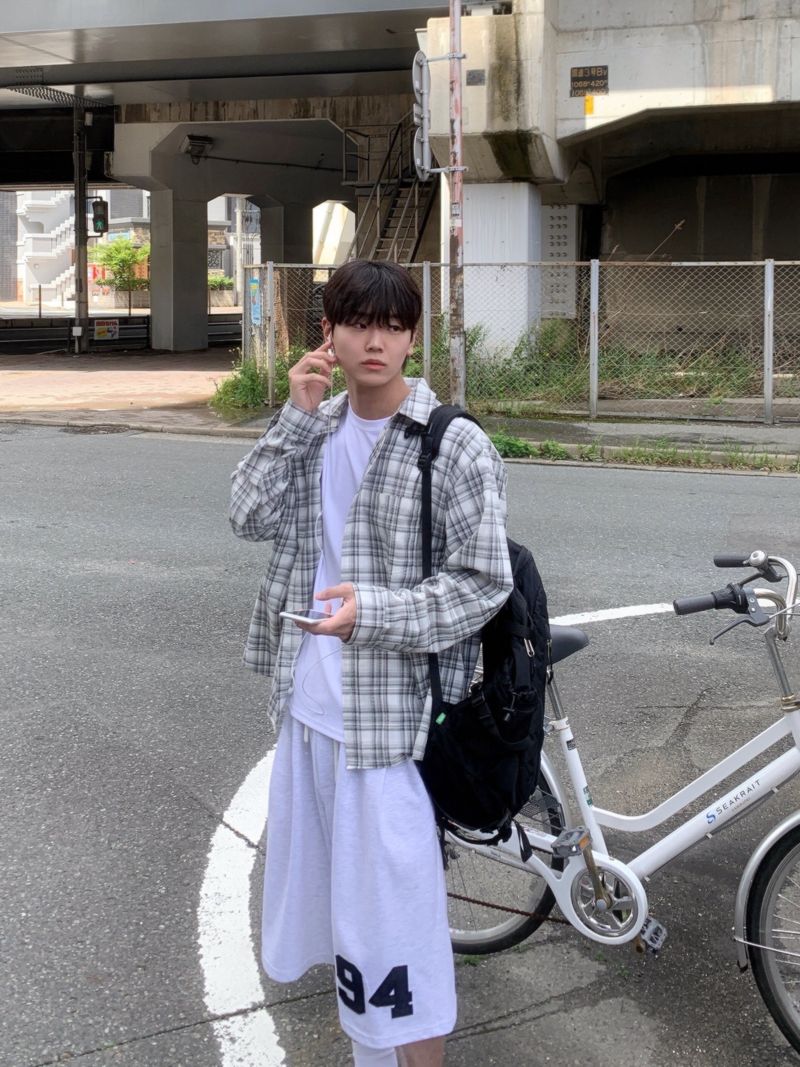 Yoohoo Linen Check Shirt