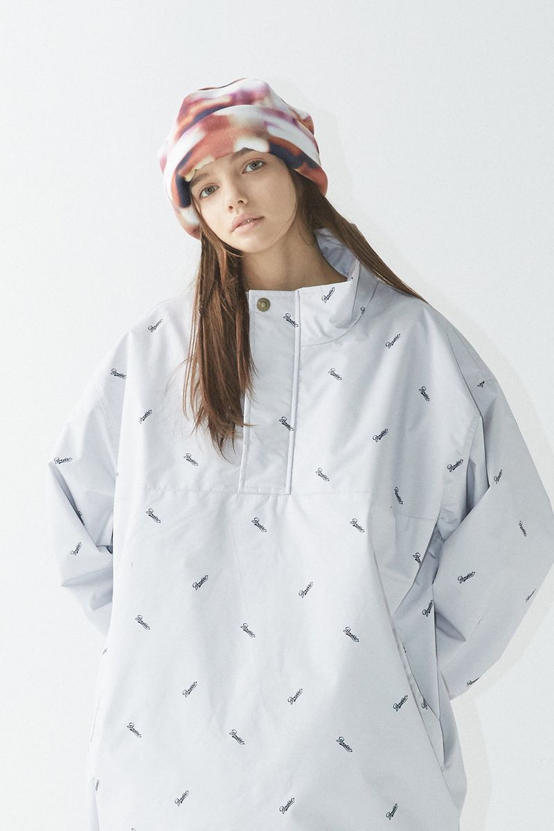 BSR2223FWBN068 MONOGRAM BEANIE TIE DYE