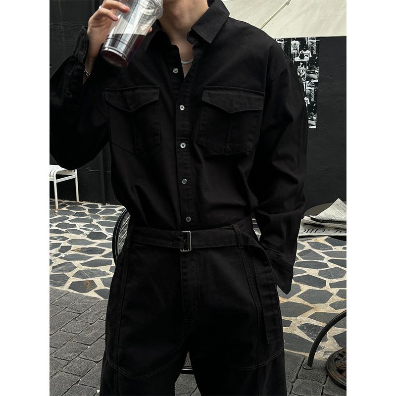 LAURANT（ロラン）の「 [SET UP가능] Stitch two pocket shirts(2color)（Tops）」