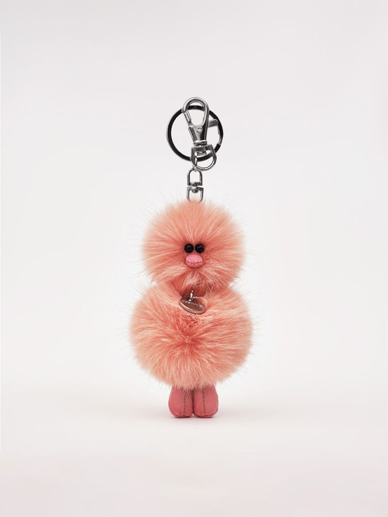 Cosymosy Mini Bird Keyring -  Plum