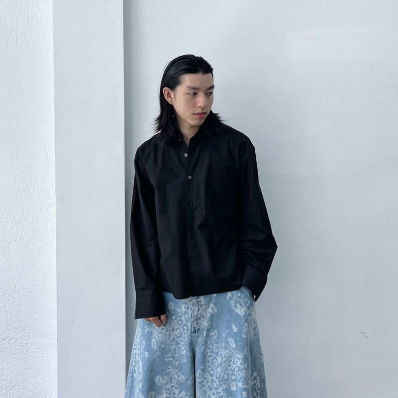 Midnight Minimal Pocket Shirt