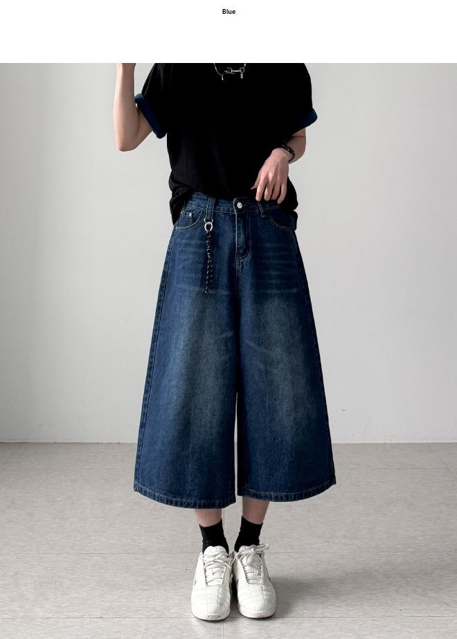 Pure Keyring Bermuda Denim