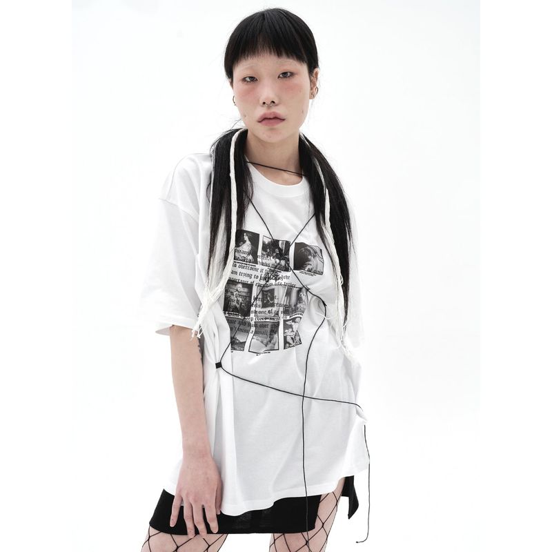 Roseapple（ローズアップル）の「212-Rope season graphic t-shirts（Tops）」