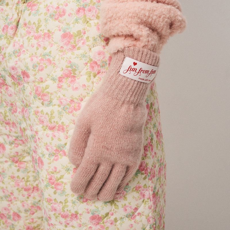 MESSAGE GLOVES, PINK