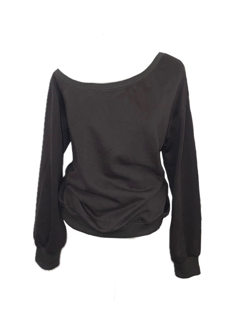 onthenextpage（オンザネクストページ）の「Off-Shoulder Sweatshirt（Tops）」