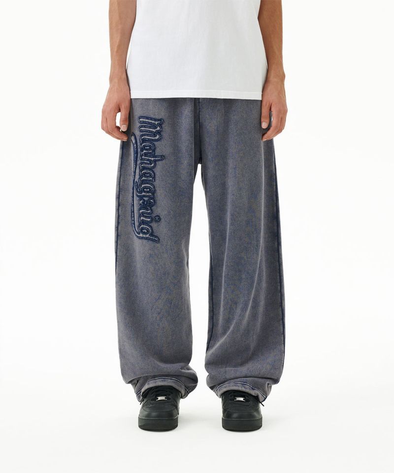 mahagrid(マハグリッド)の「WASHED CUT OFF APPLIQUE SWEAT PANT(Pants)」