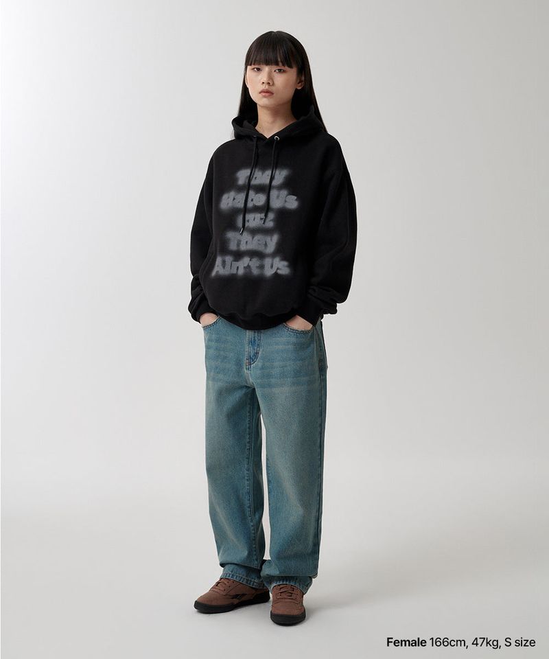 MUD WASHING DENIM PANT