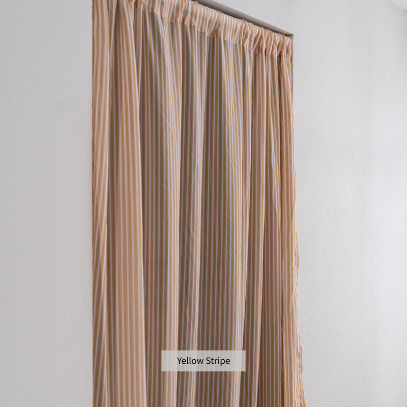Patterned Chiffon Door Curtain - L size
