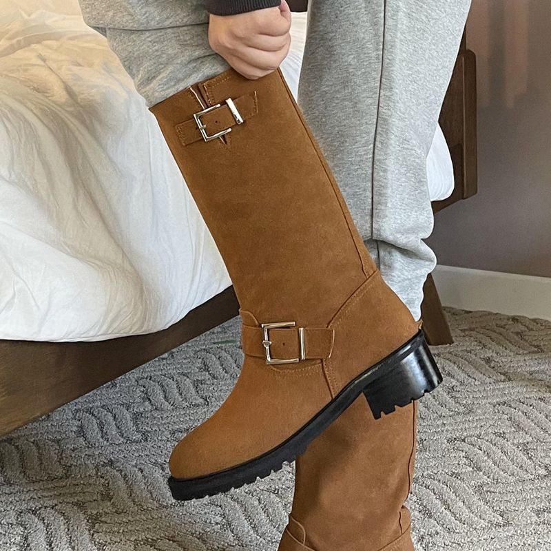 Marga Middle Biker Boots_B010_3colors_4cm