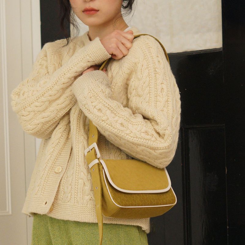 BOLSAC（ボルサック）の「メルロークラシックバッグ_カーキブラッシュ（バッグ）」