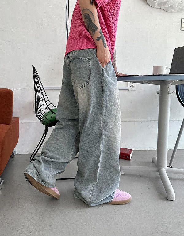 HOLY IN CODE（ホーリーインコード）の「No.0206 TIN pintuck over wide denim PT（Pants）」