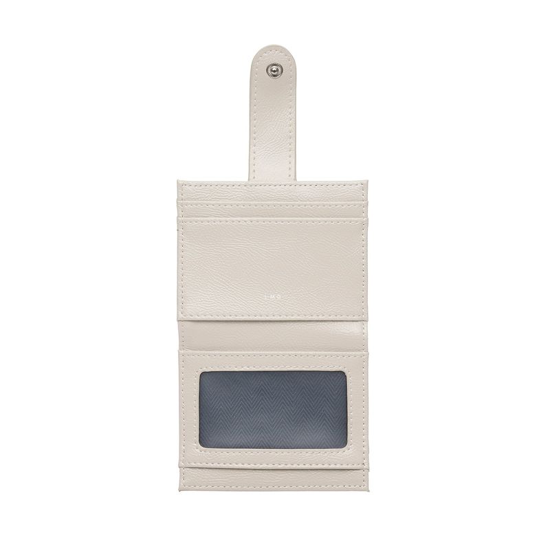 Mini Daisy Photo Slot Card Holder Card Wallet warmgray