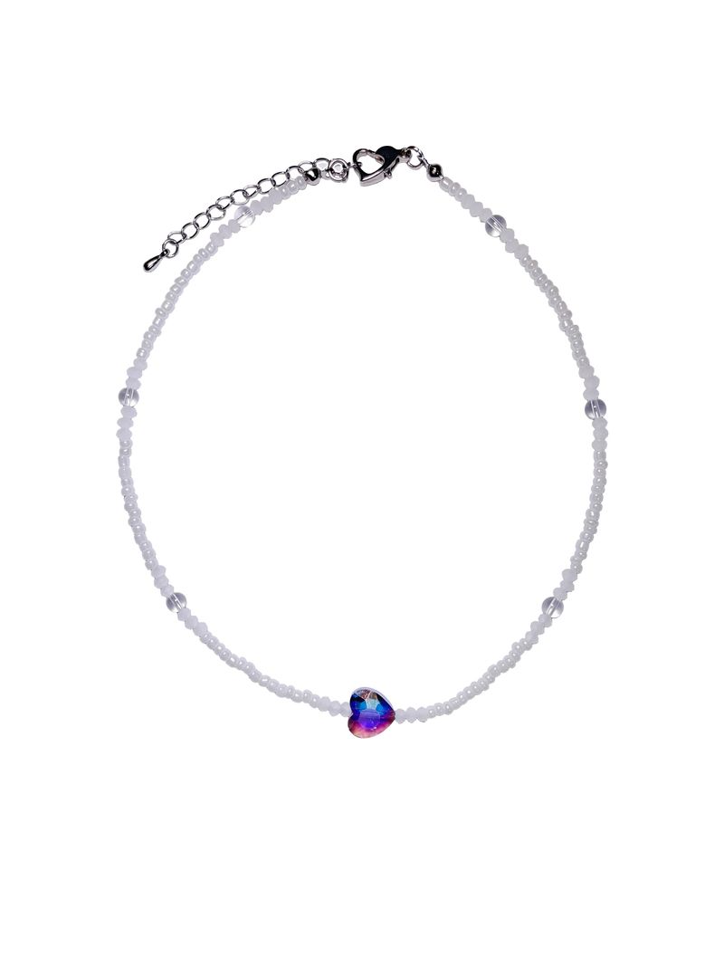 HYONNY.JSG(ヒョニネジャンシング)の「Crystal Heart Me Beaded Choker Necklace(Accessories)」