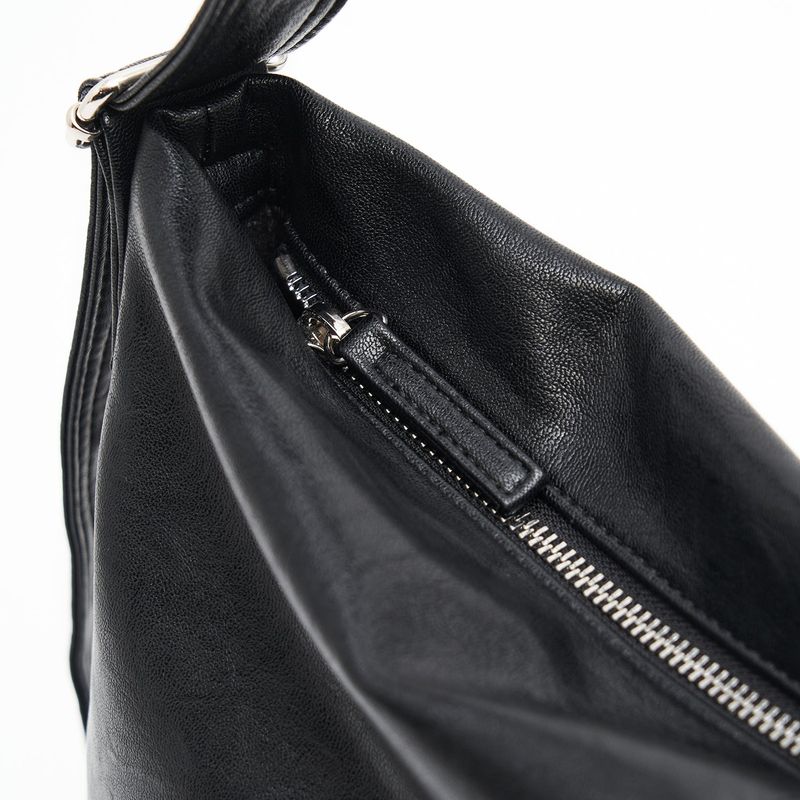 ホーボーレザークロスショルダーバック (BLACK)
